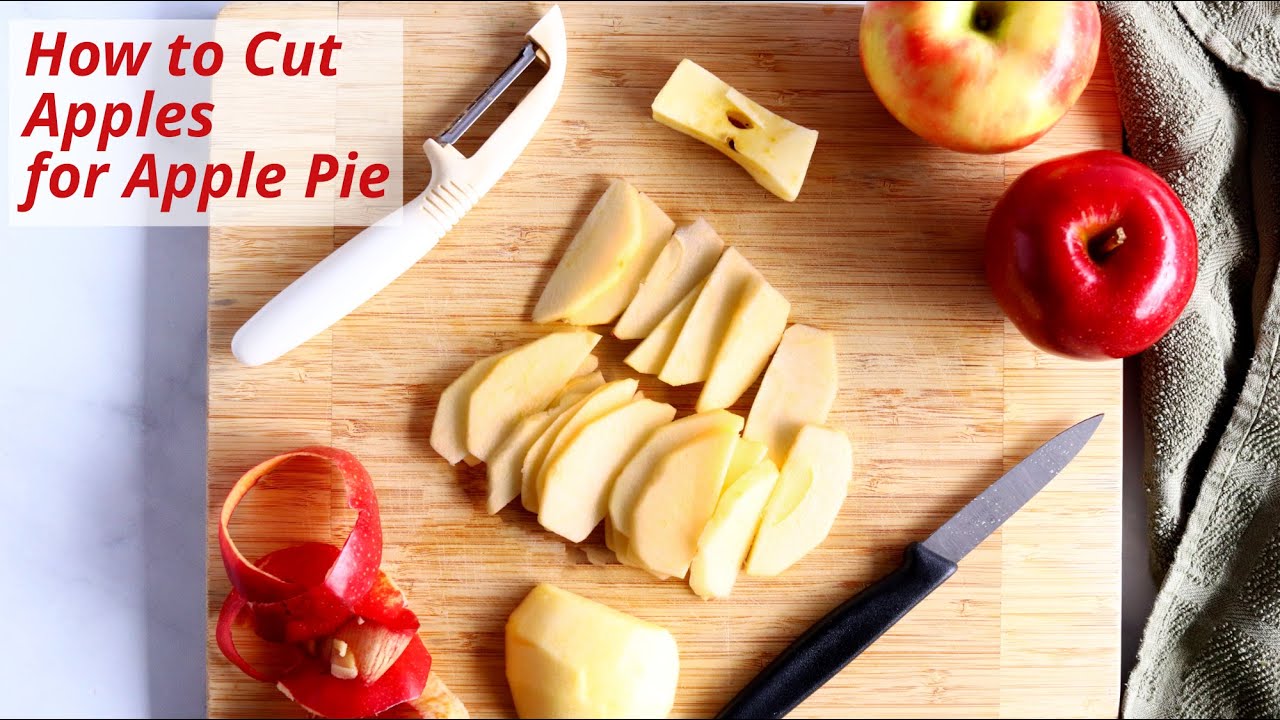 Apple pie is a classic American dessert, but slicing apples into thin slices isn’t always easy.