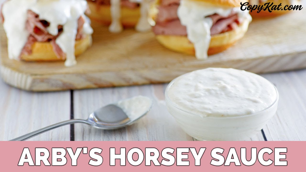Horsey sauce is a thick, sweet condiment that has become a staple at American diners.