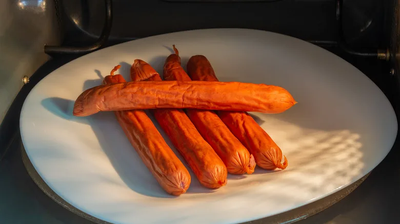 Microwaving hot dogs seems like a great idea.