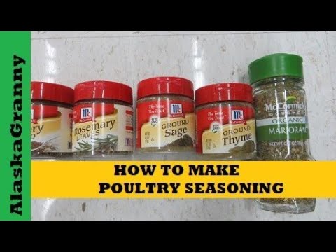 Poultry seasoning has become a staple in our pantry over the years.