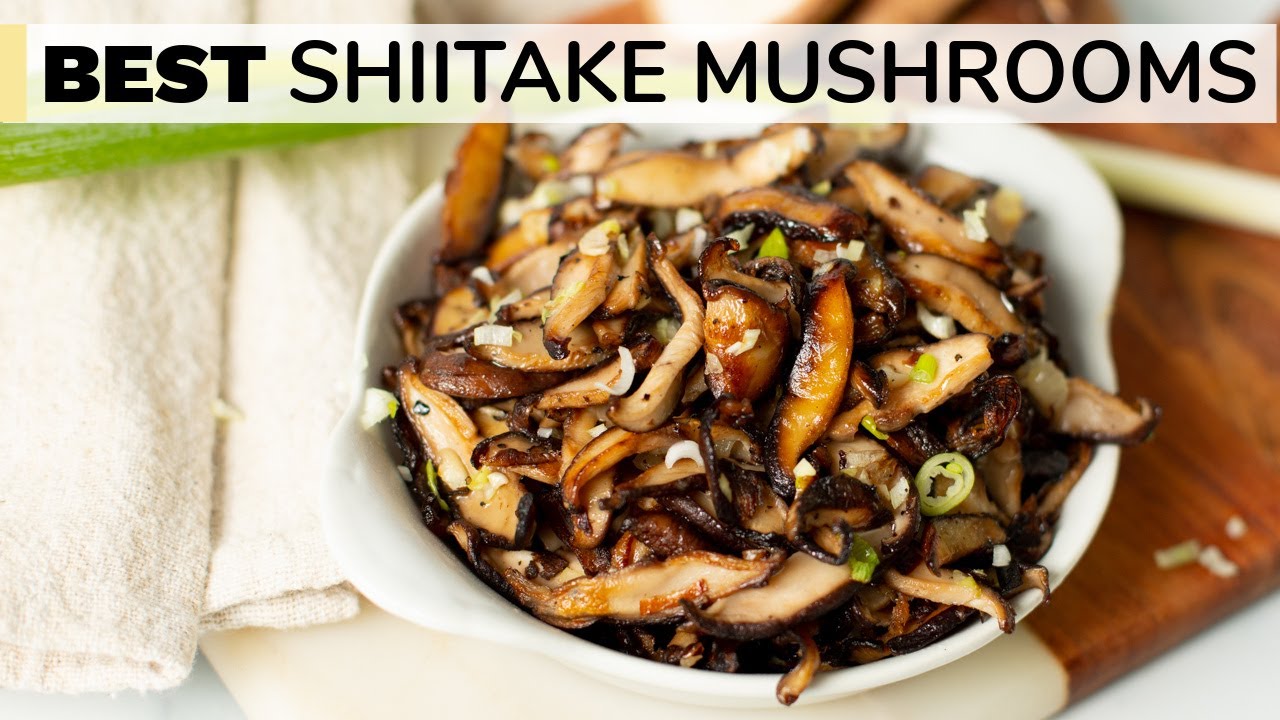 Shiitake mushrooms are delicious, nutritious, and versatile.