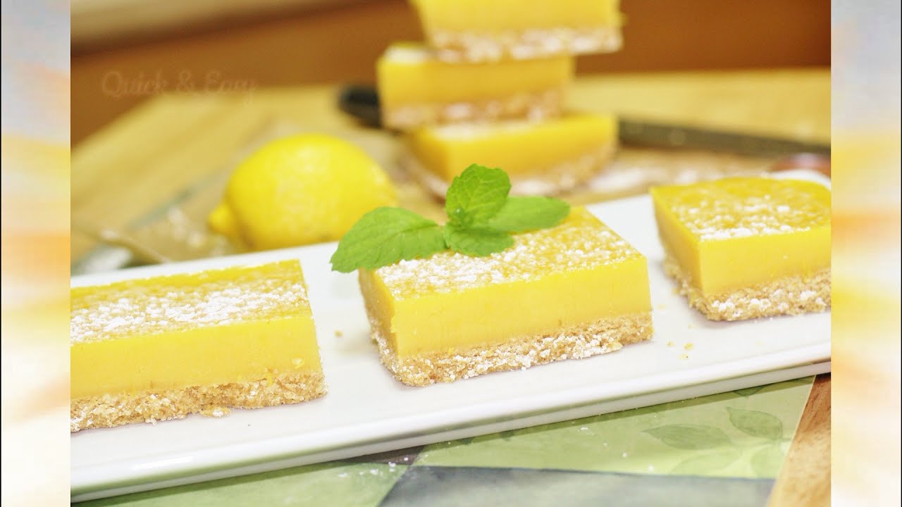 Are you looking for a healthier alternative to lemon squares?
