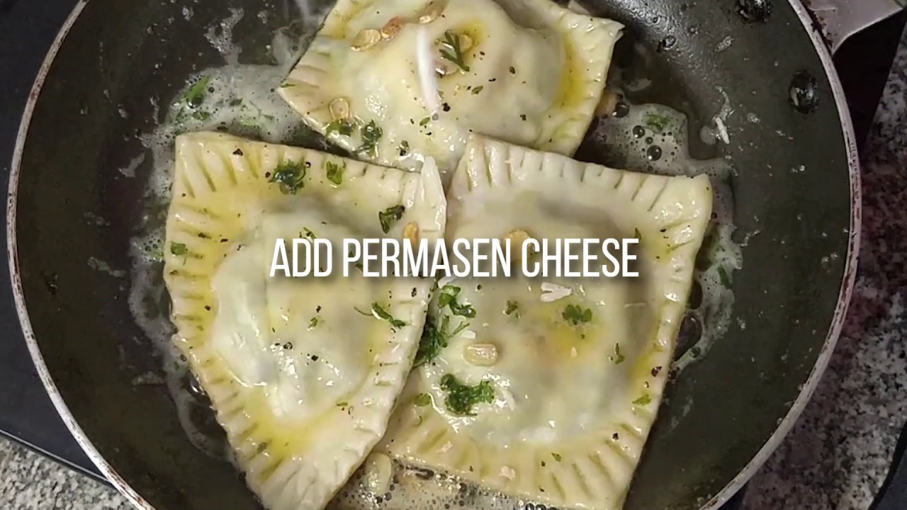 Spinach ricotta ravioli is one of my favorite dishes.