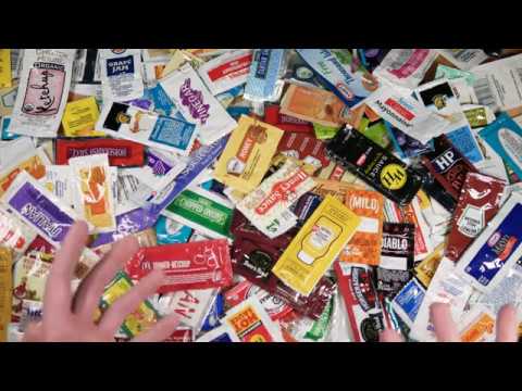 How often do you get sauce packets at restaurants?
