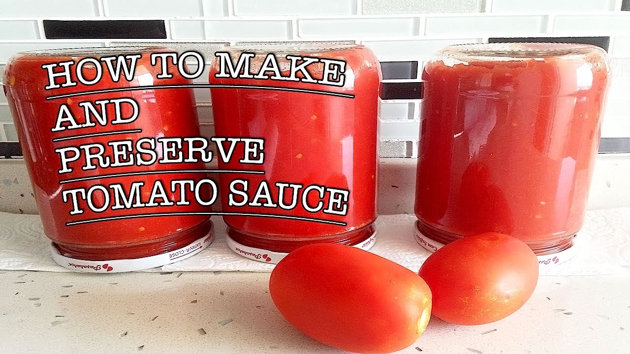 Homemade tomato sauce lasts longer than store bought varieties.
