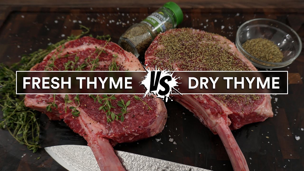 Thyme is a herb commonly used in cooking.