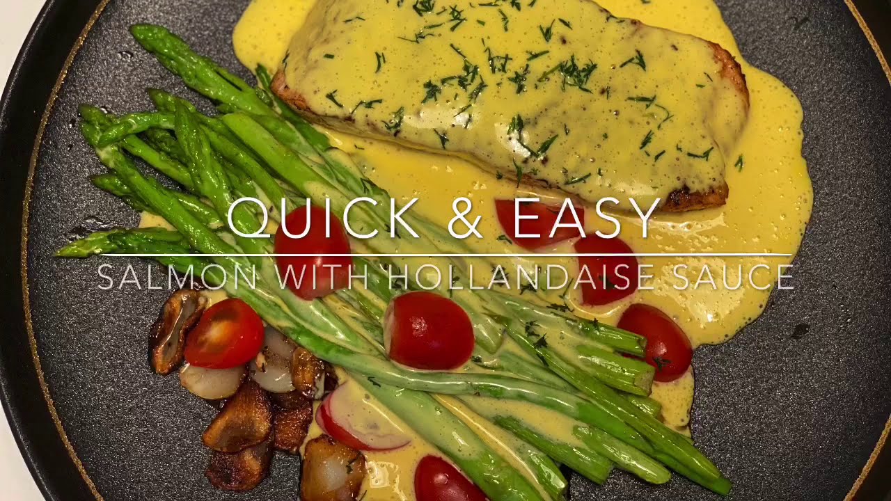 Hollandaise sauce is a classic French sauce made from egg yolks, butter, lemon juice, and seasonings.