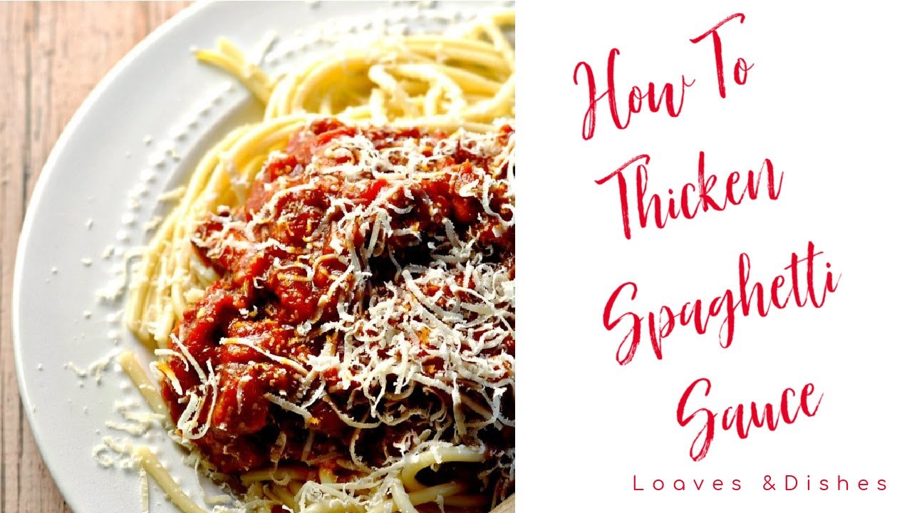 Tomato sauce is the perfect condiment for pasta or pizza, but sometimes it seems too watery.