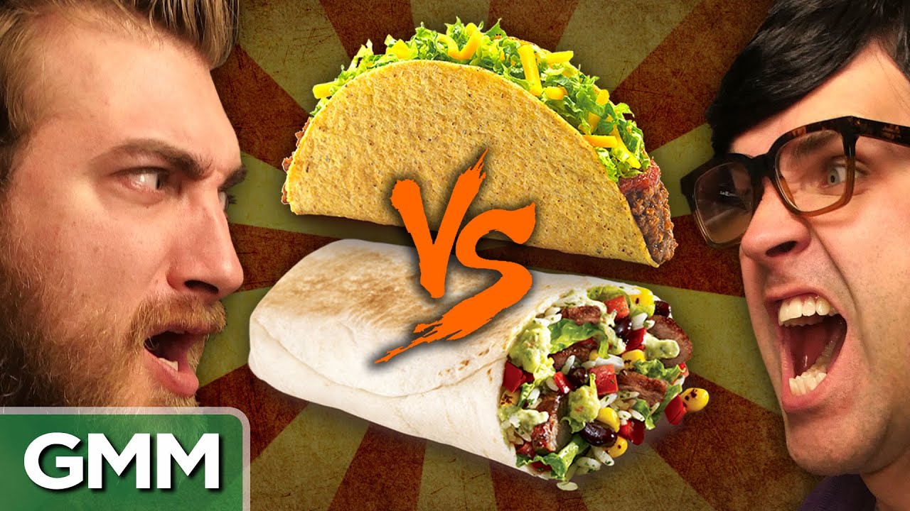 Burritos and tacos are two of the most common Mexican dishes.