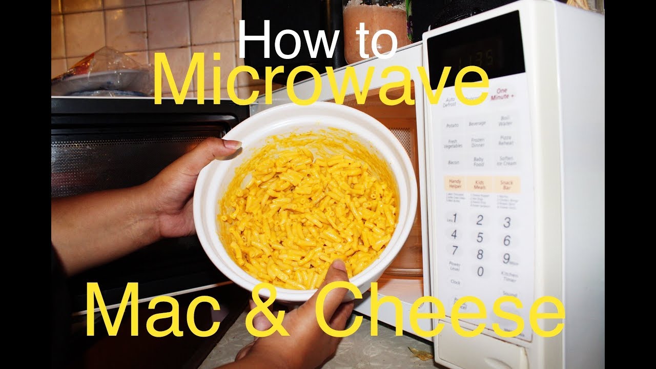 Microwaving macaroni and cheese has become a common practice for busy families.
