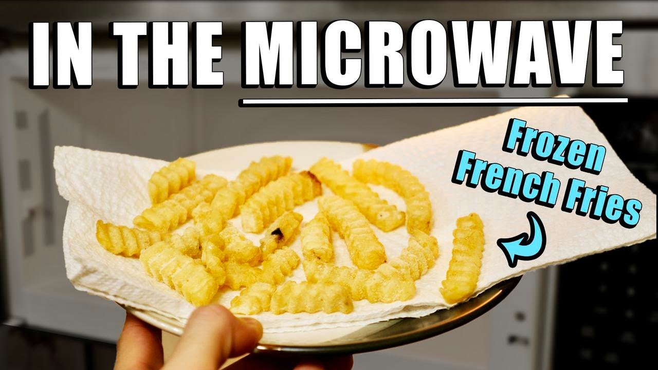 Microwaving frozen fries is a common practice at home, but is it safe?