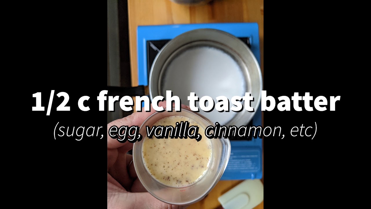 Have you ever had leftover batter from French toast or pancakes?