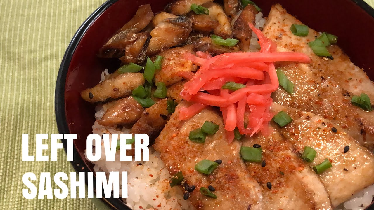 Sushi is delicious, but sometimes you get leftovers after a meal.