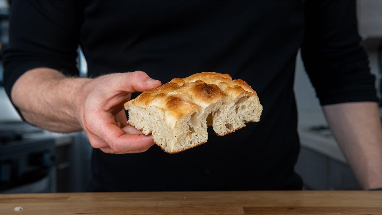 Focaccia is a delicious Italian flatbread that comes in various shapes and sizes.
