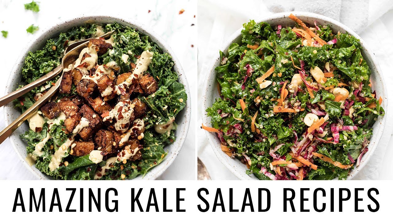 Kale salad has become a staple at my house.
