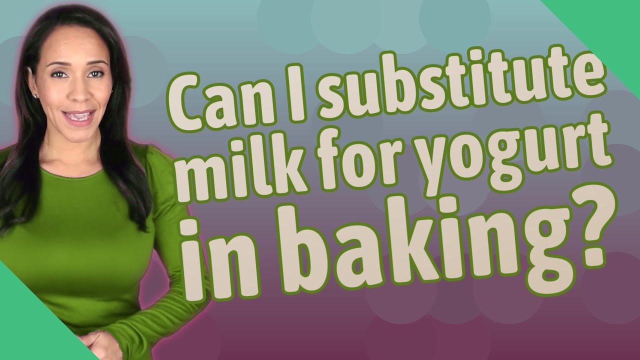 Yogurt has become a staple in vegan baking.
