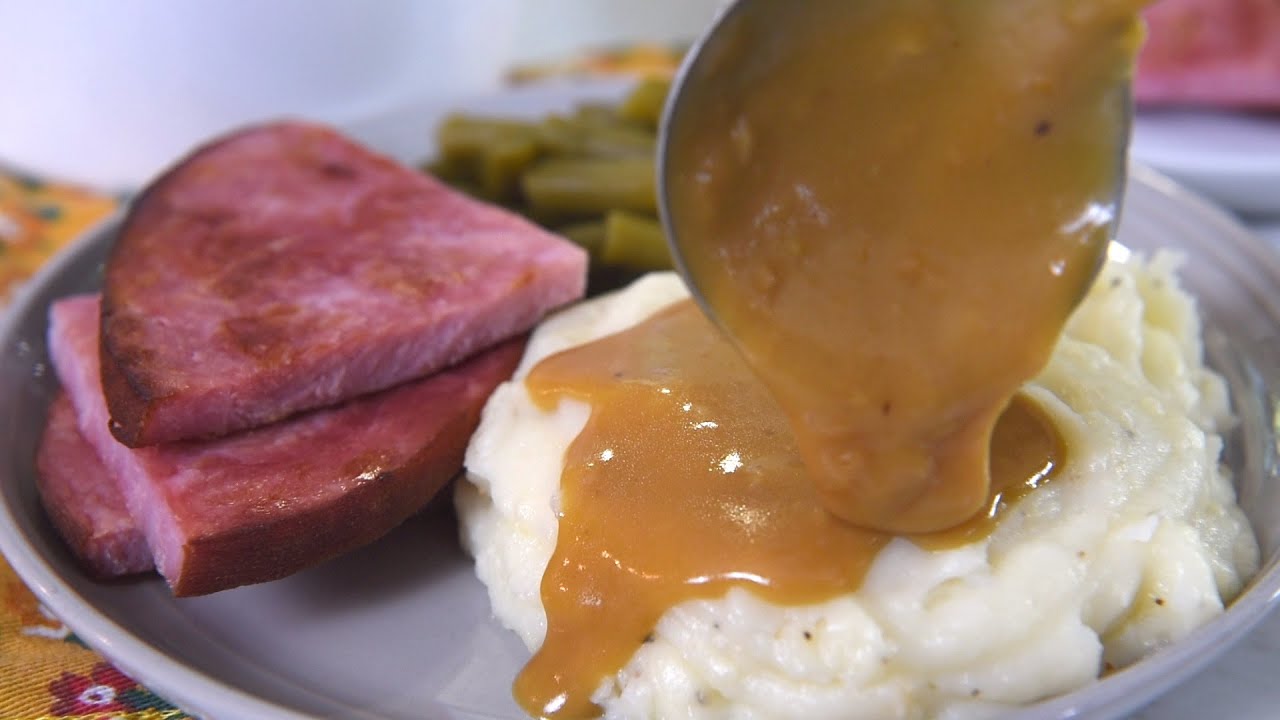What should you do with leftover ham juice?