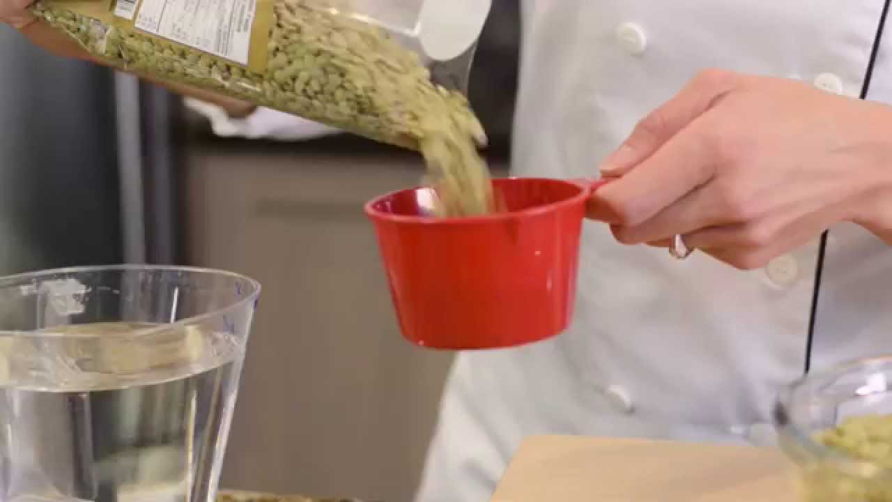 Microwaving lentils is a great way to cook them quickly.