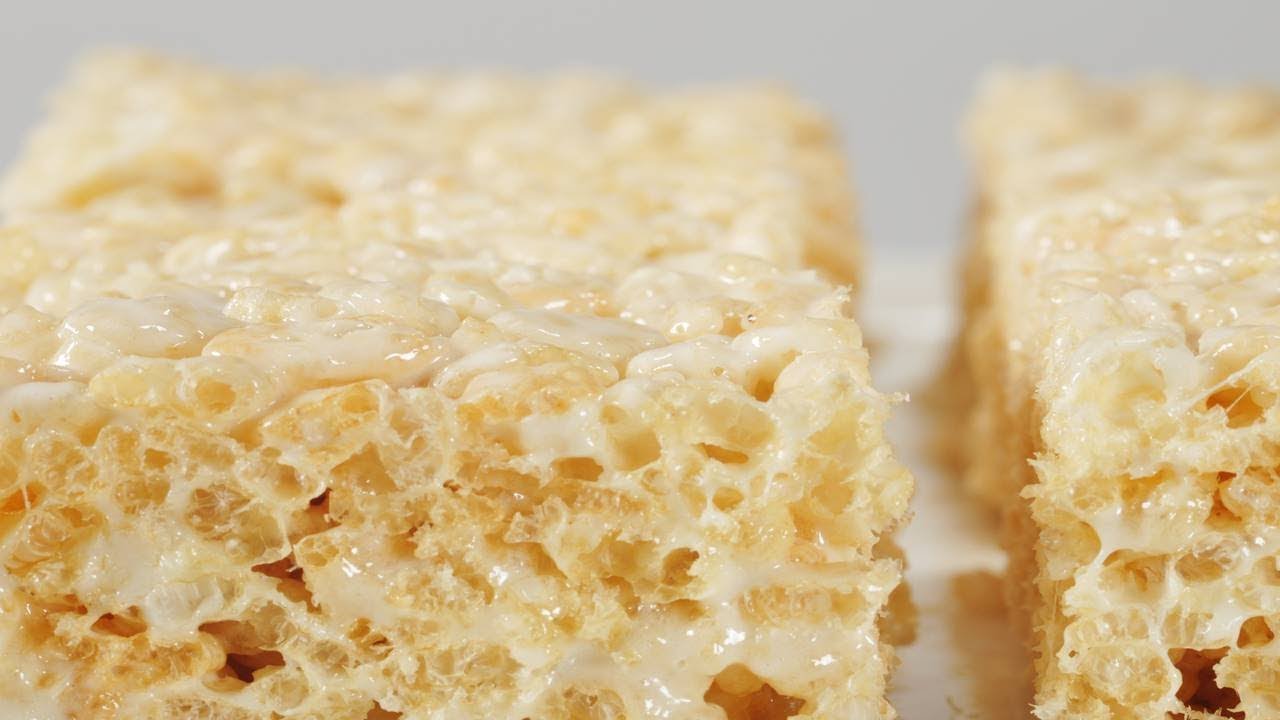 Rice Krispies treats are delicious, but they also contain a high amount of sugar.