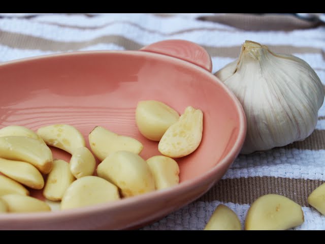You’ve got a ton of garlic left over from last week’s dinner party.