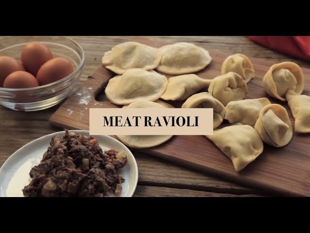 You’ve got some leftover ravioli filling from dinner last night.