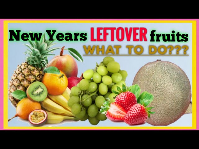 Fruit is delicious, nutritious, and full of fiber.