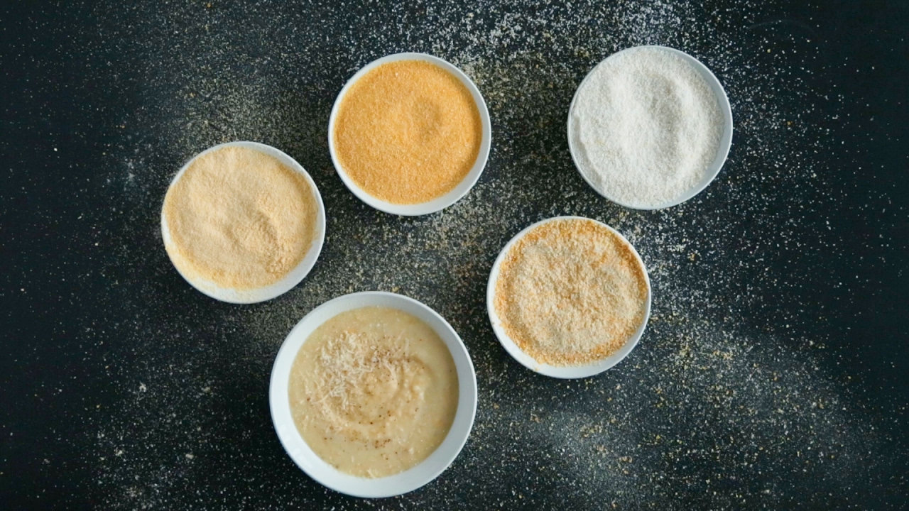 Cornmeal is often confused with polenta.