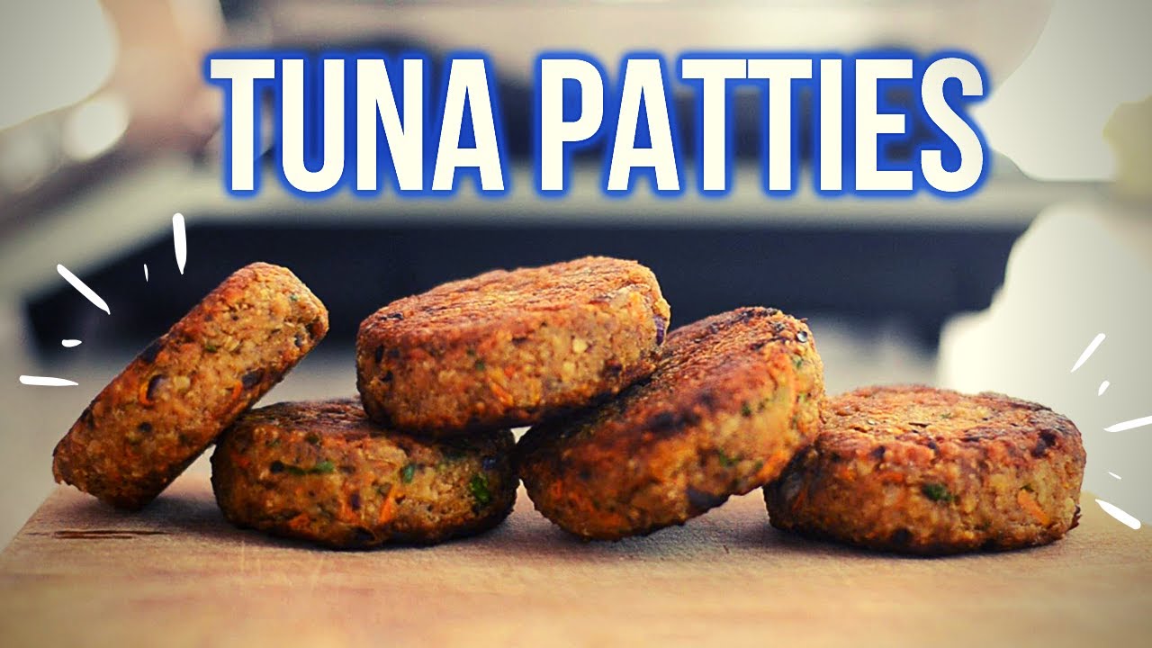Tuna patties are a great snack option for lunch or dinner.