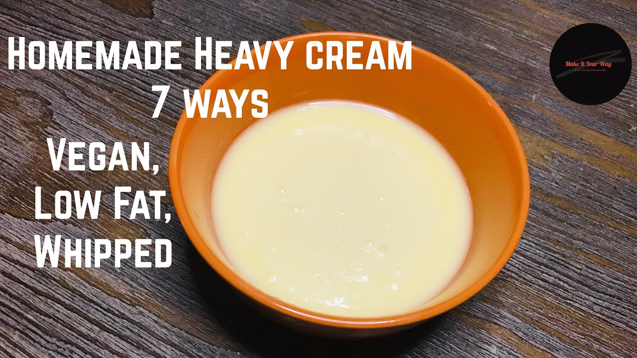 Have you ever wondered whether heavy whipping cream or milk would work better in certain recipes?