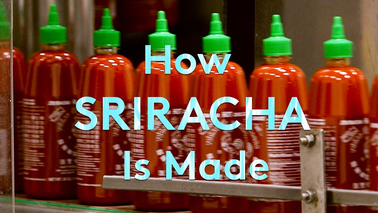 Sriracha is a hot sauce from Thailand that has become very popular around the world.