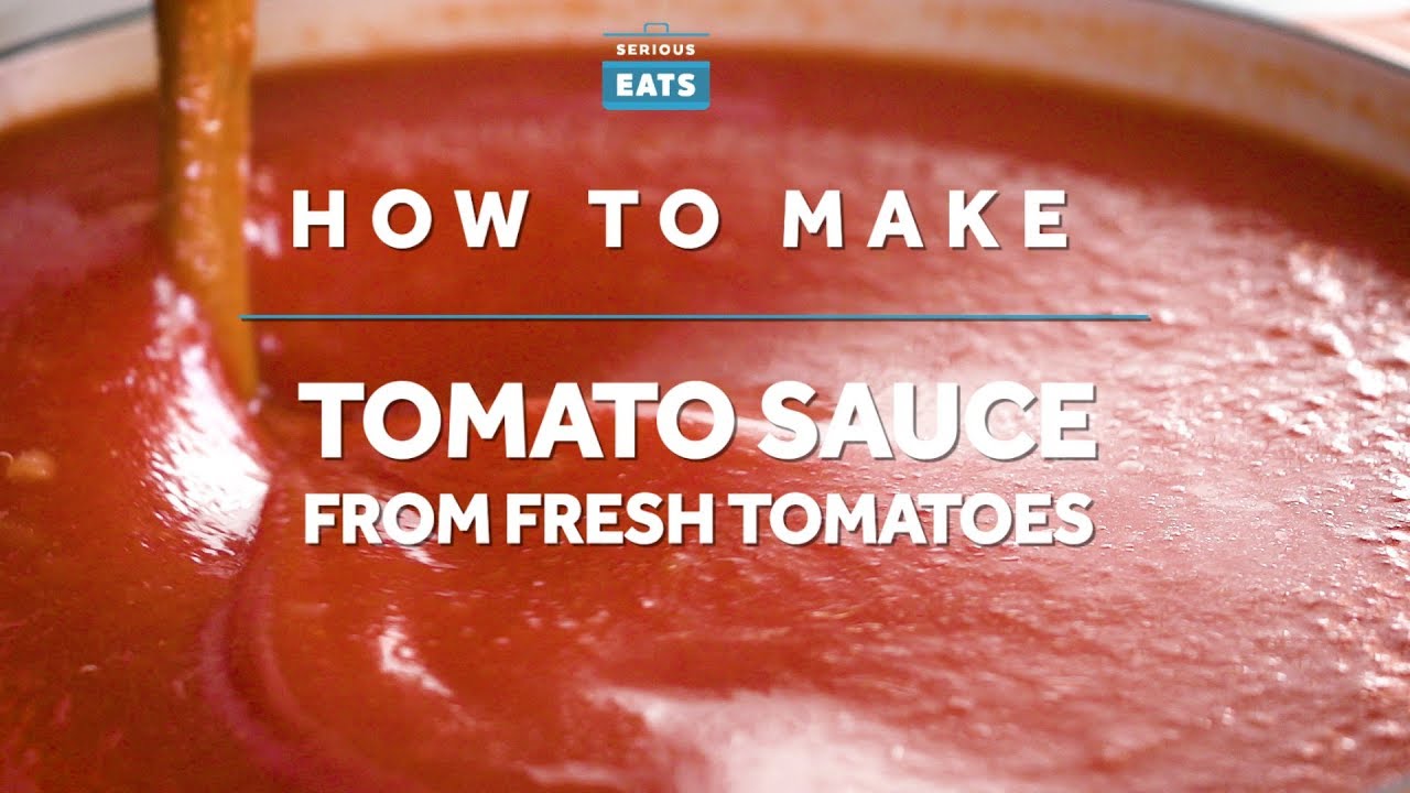Tomato sauce has always been a staple in my kitchen.