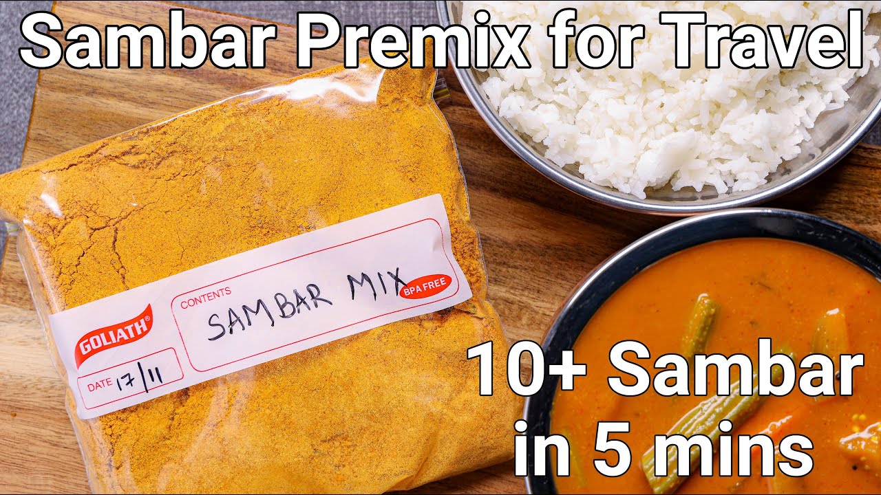 Sambar powder is a staple ingredient in South Indian cuisine.