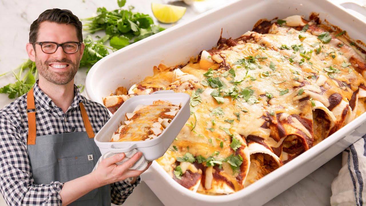 Are chicken enchiladas healthy or unhealthy?