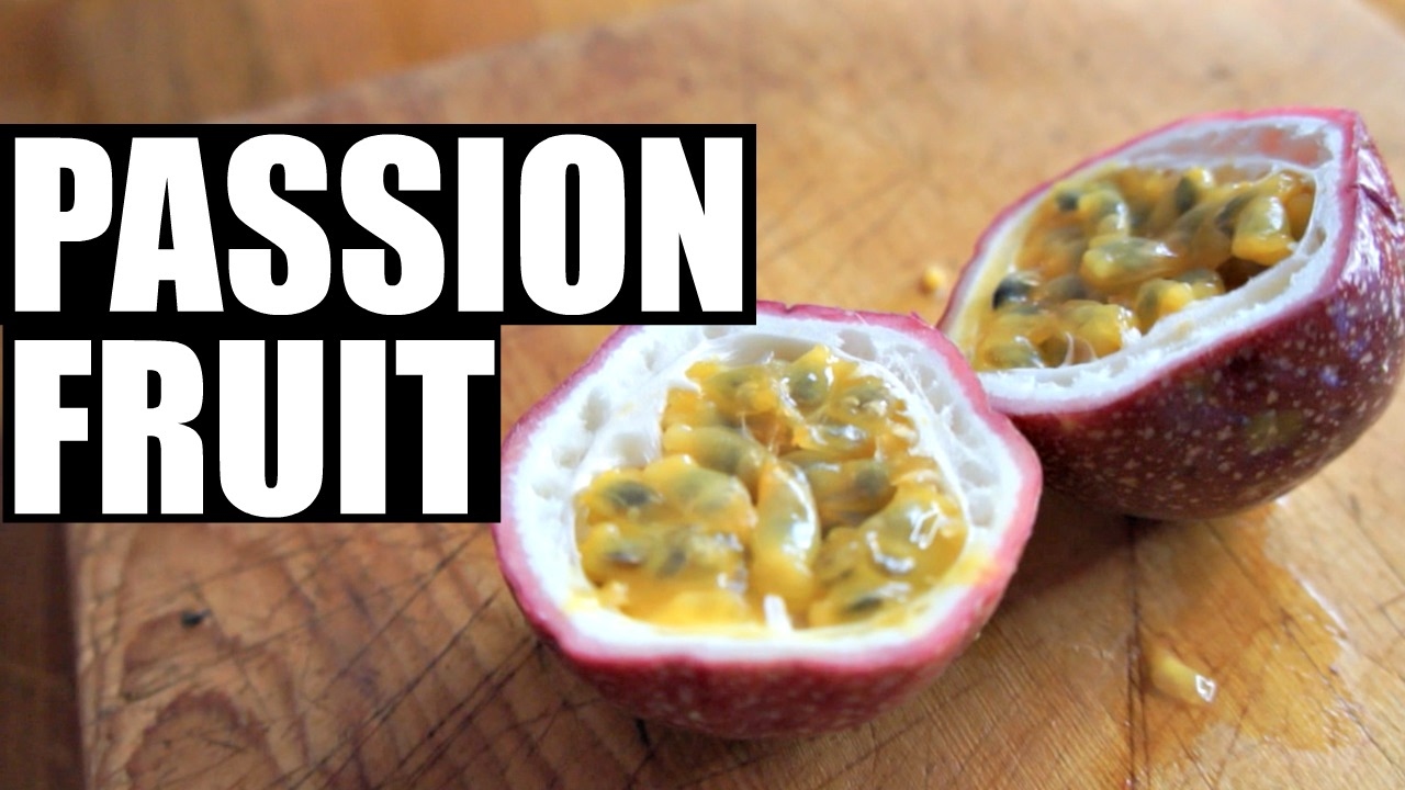 Passion fruit is a tropical fruit native to South America.