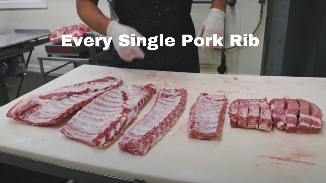 Pork cuts are a great source of protein.