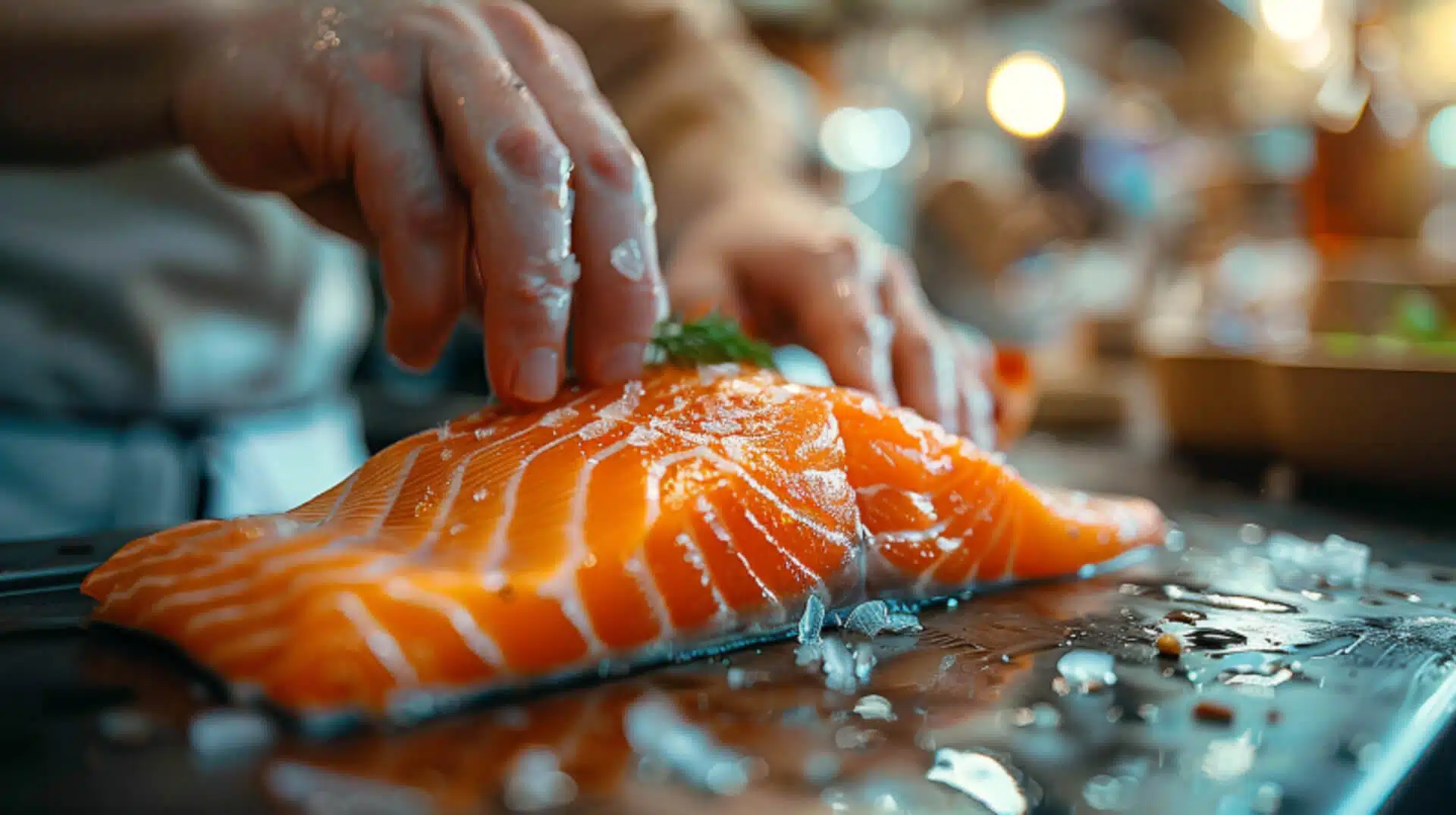 Frozen fish is often considered a great source of protein.