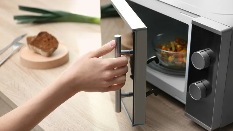 Microwaving glassware is a common kitchen practice.