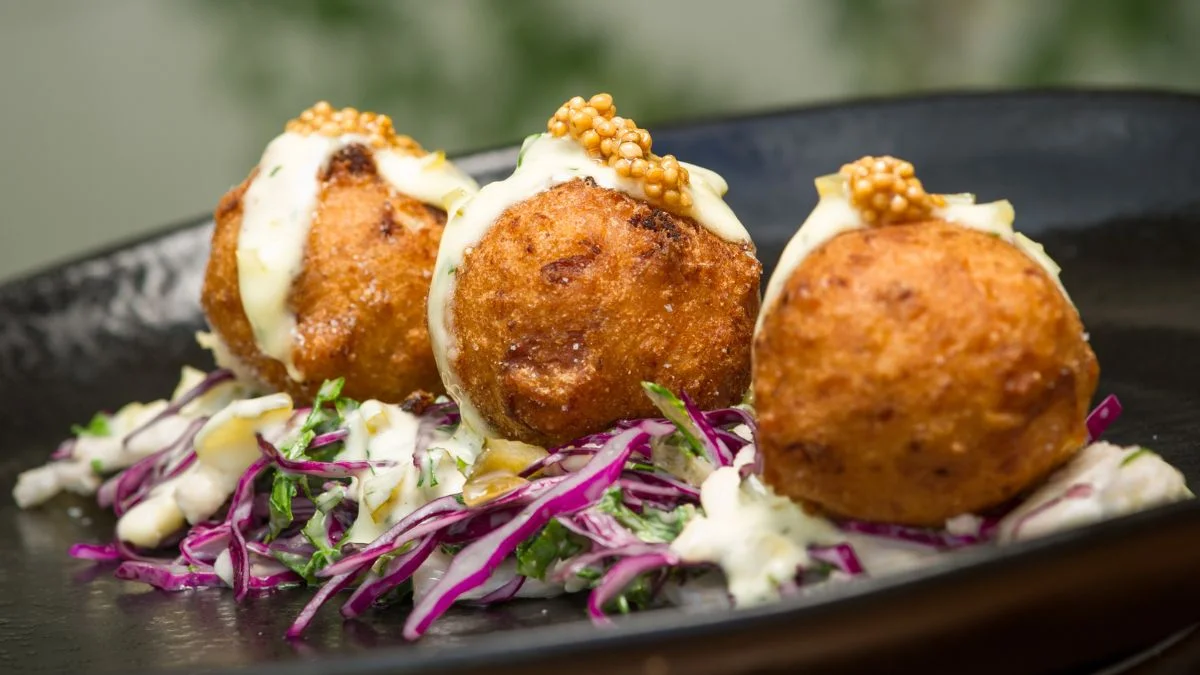 You’ve got some leftover hush puppies from last night’s party.
