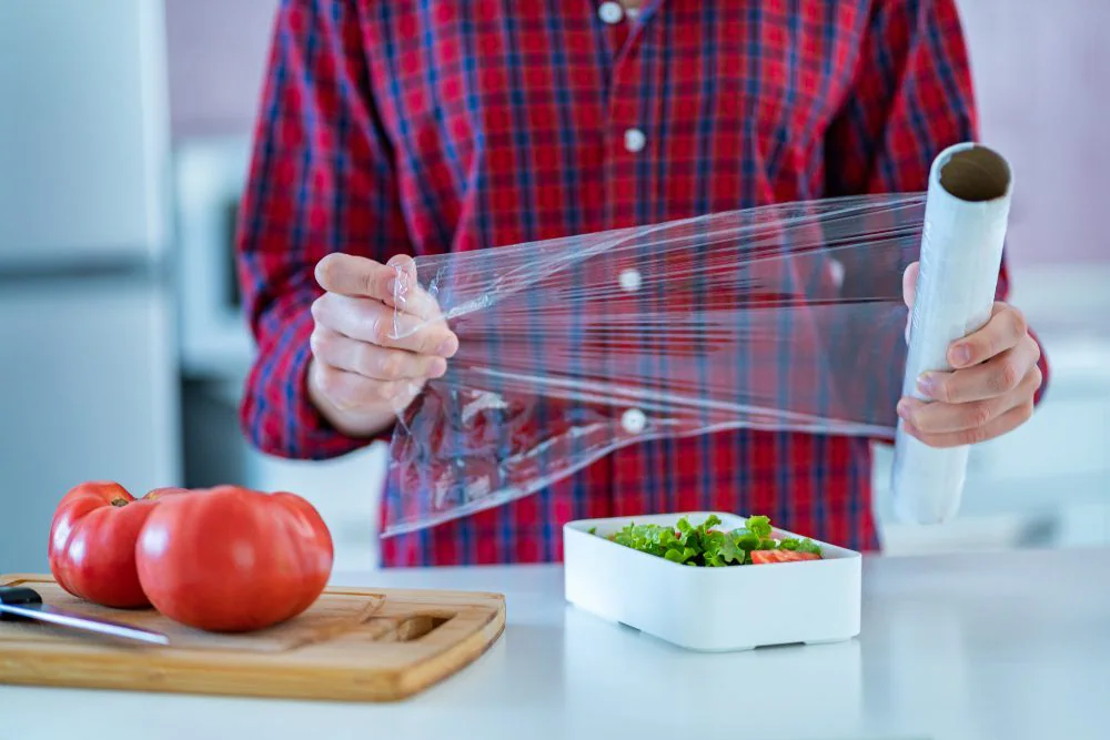 Cling film has become a staple in kitchen cabinets across America.