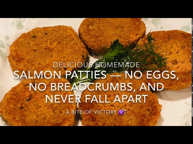Salmon patties are delicious, but they also contain high levels of cholesterol.